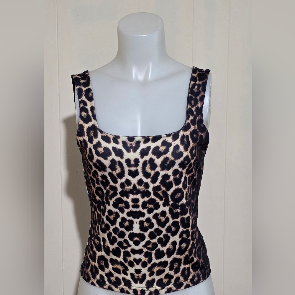 SHEIN Leopard Print Tank Top